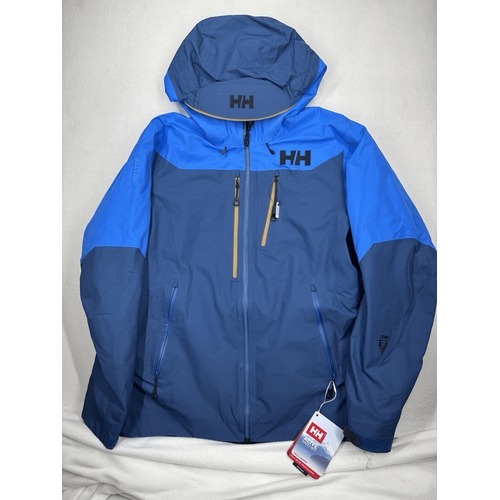 Helly Hansen Women's Odin Infinity Insulated Jacket Blue Large Nwt $800 Msrp